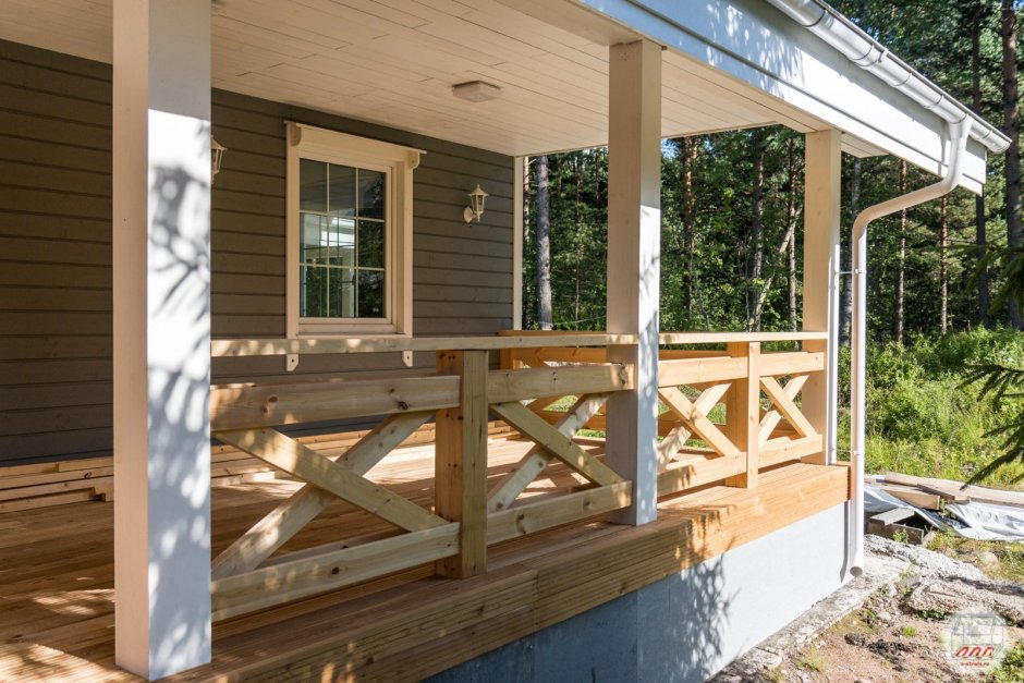 Отделка веранды