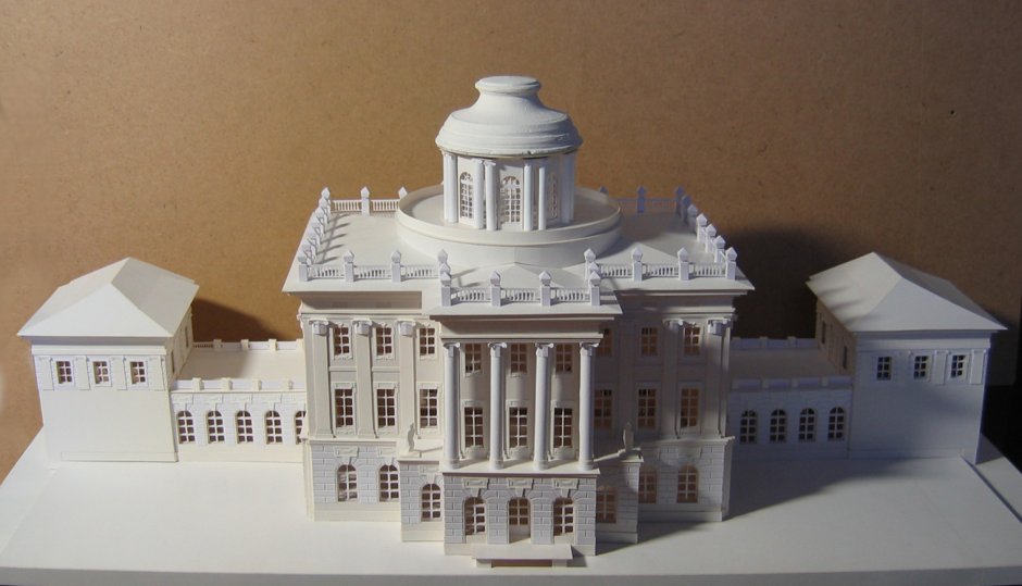 Особняк Пашкова в Москве макет