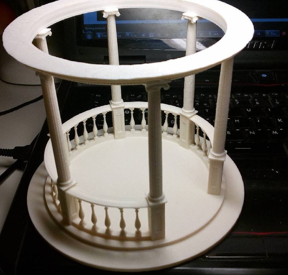 Ротонда из бумаги