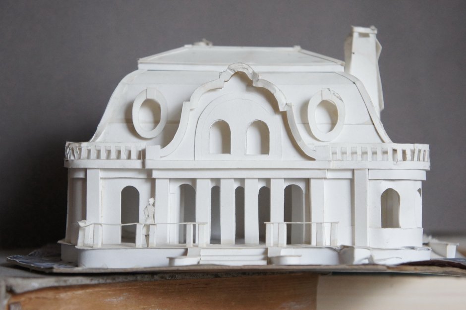 Макетирование развалин