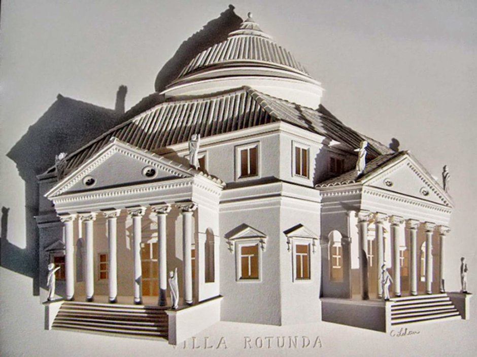 Вилла Ротонда скульптура