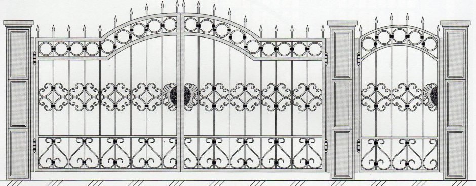 Орнамент для ворот