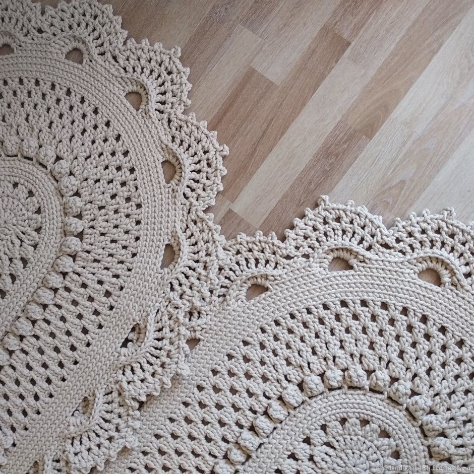 Коврик феерия крючком