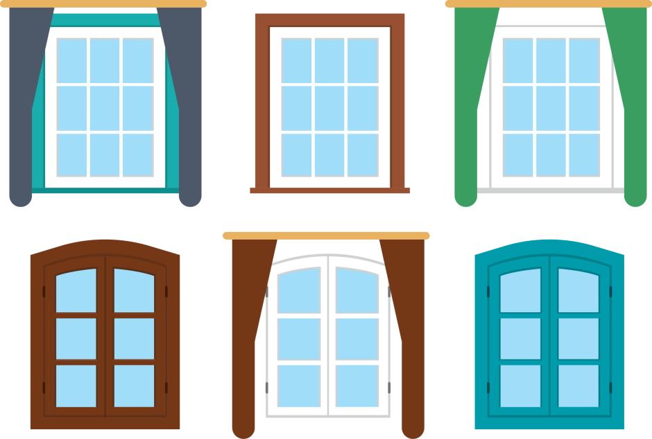 Окошки для домика