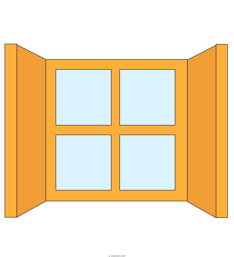 Окно мультяшное