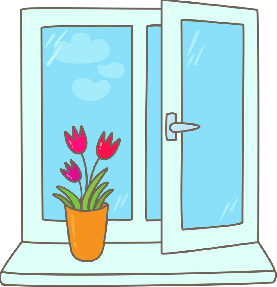 Окно картина для детей