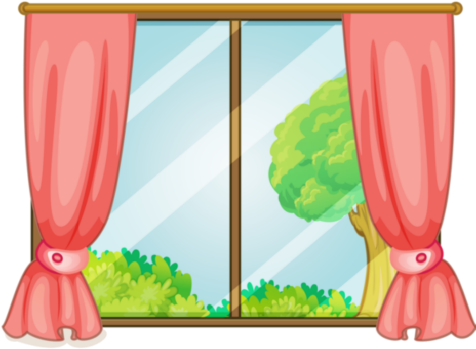 Окно мультяшное