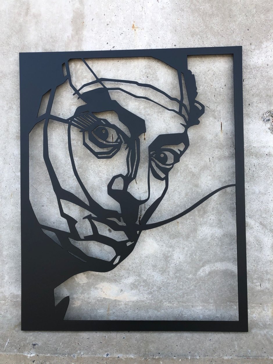 Панно из металла