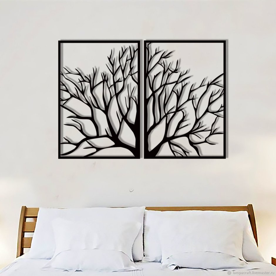 Настенный декор дерево