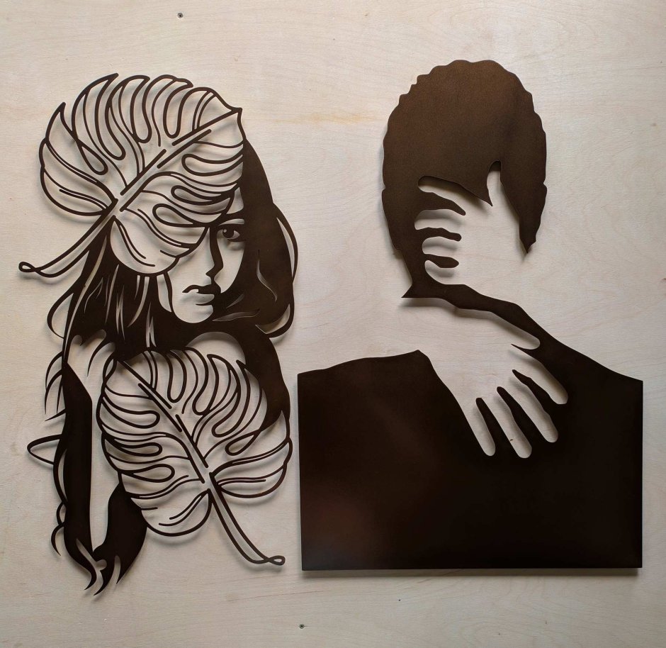 Панно "девушка"