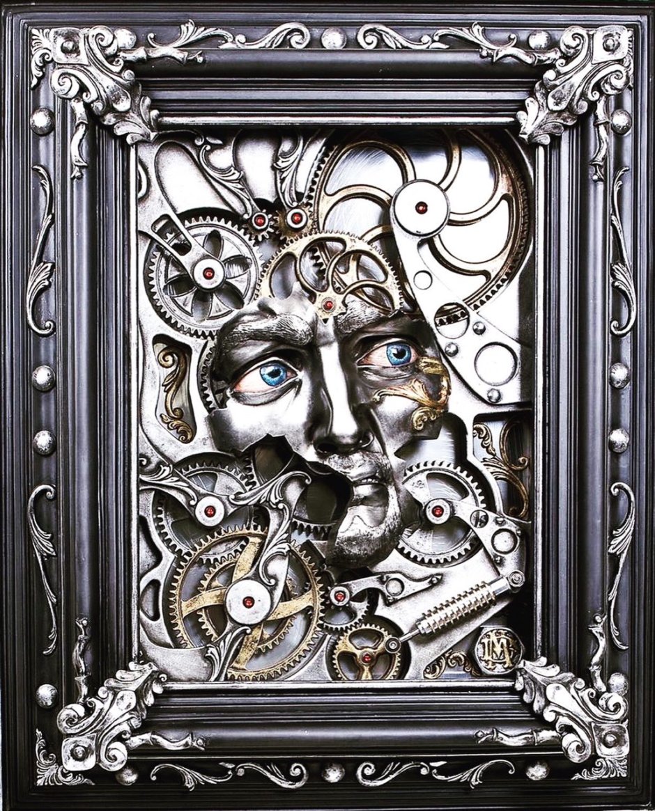 Стимпанк панно