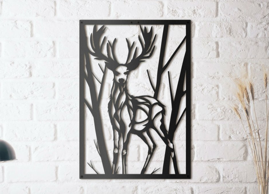 Панно из фанеры на стену абстракция