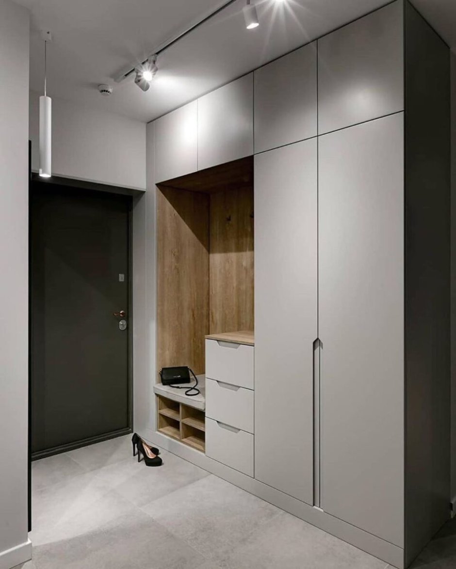 Современная гардеробная в прихожей