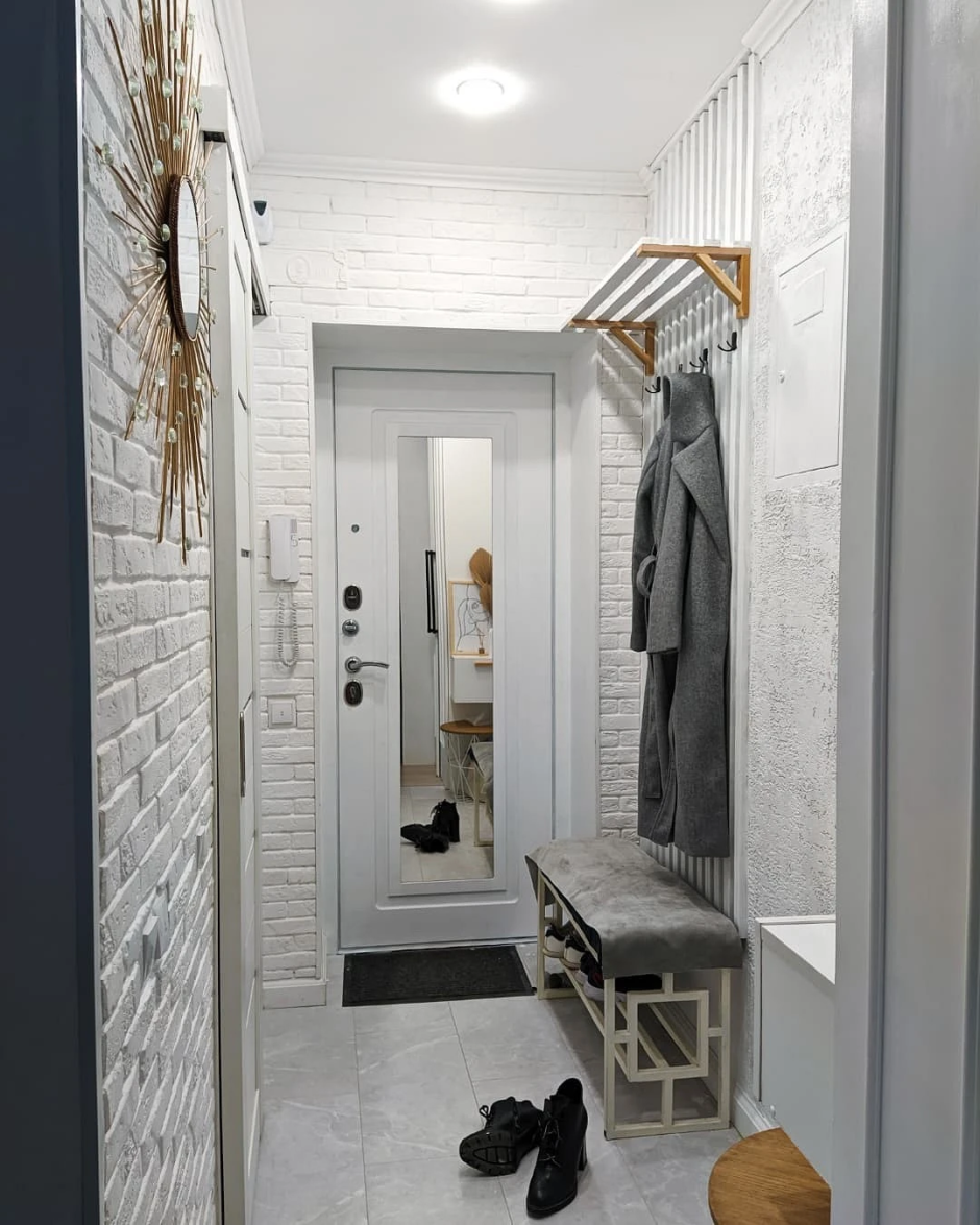 Прихожая без коридора дизайн