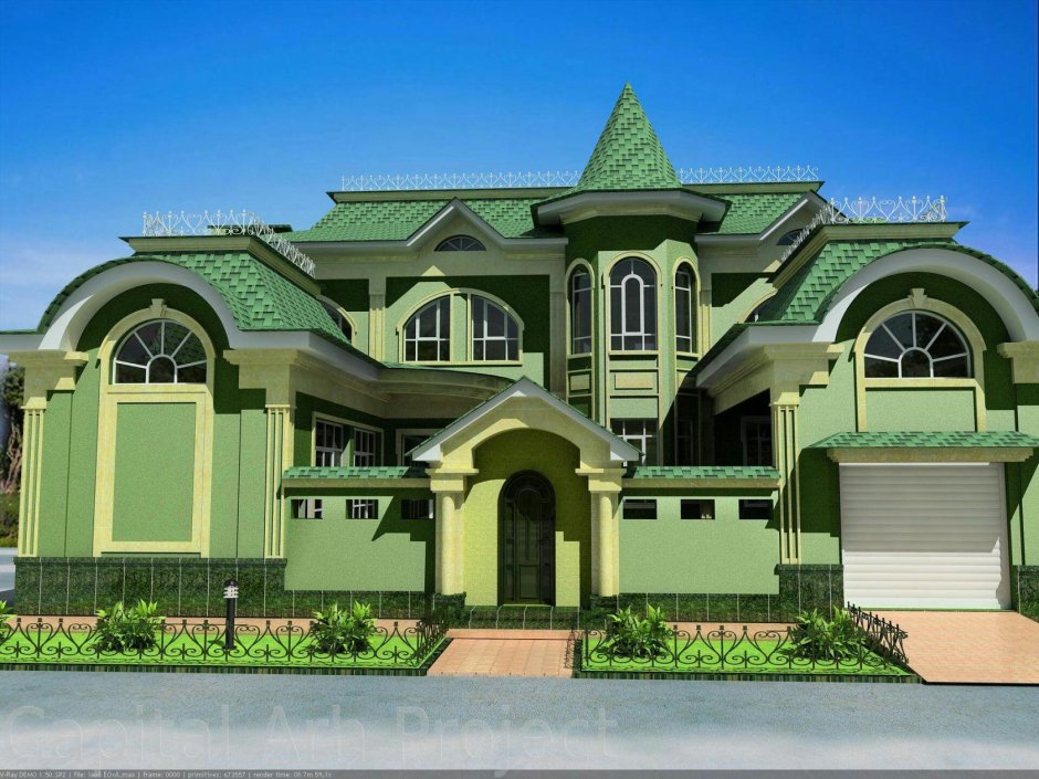 Ташкент Чиройли уйлар фасад