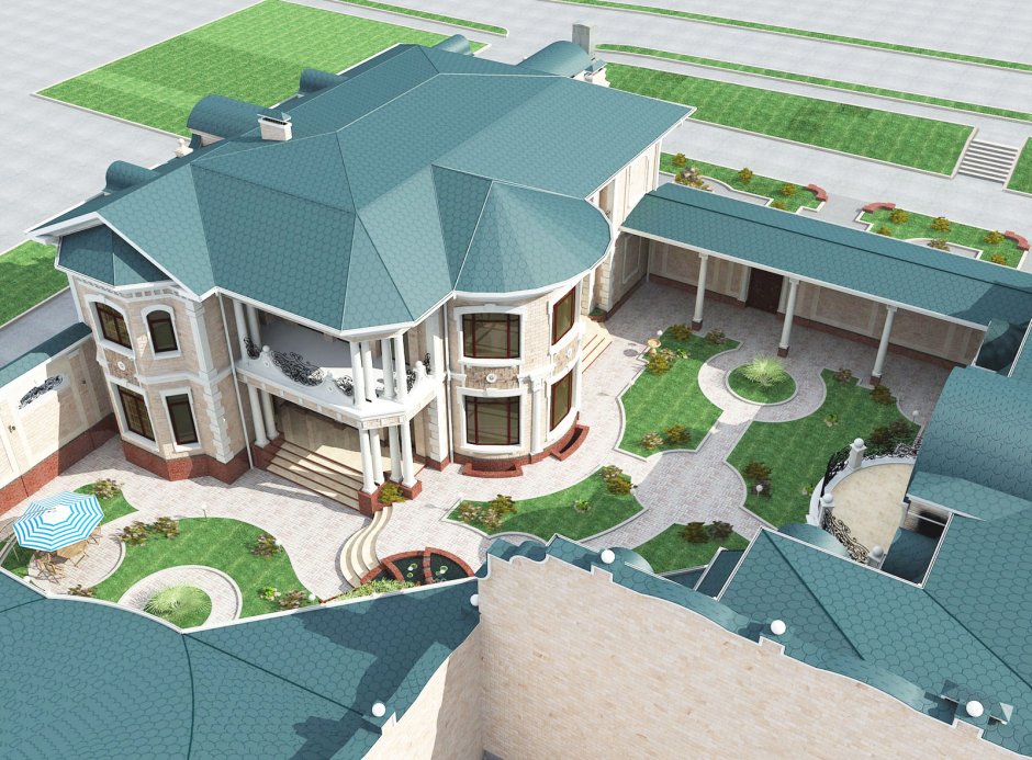 Проект коттеджа узбекский