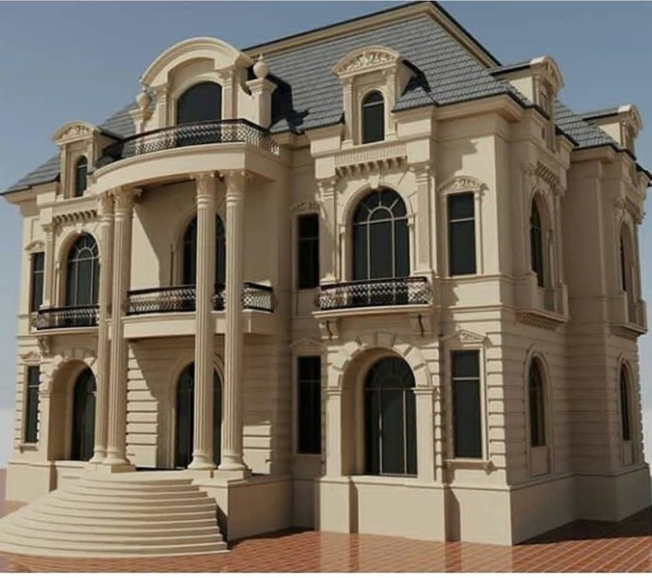 Коттеджи из дагестанского камня