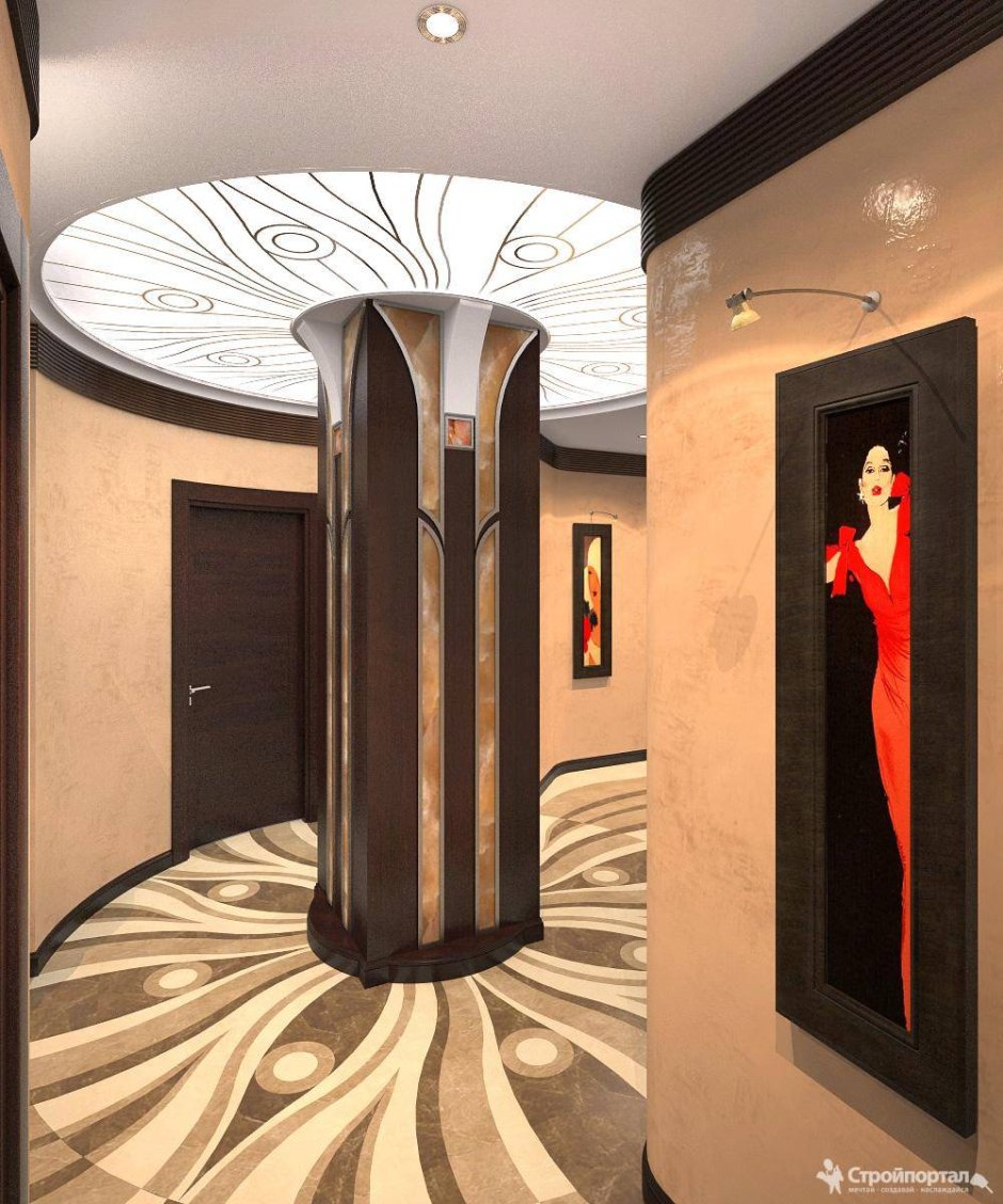 Колонны арт деко