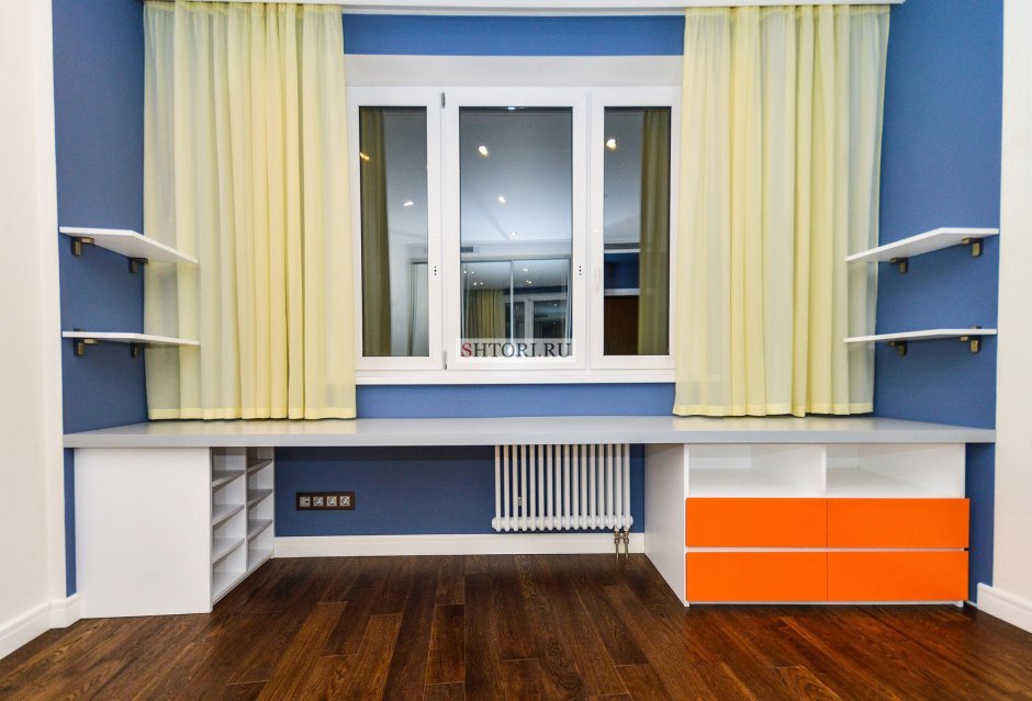 Шторы до подоконника в комнату подростка