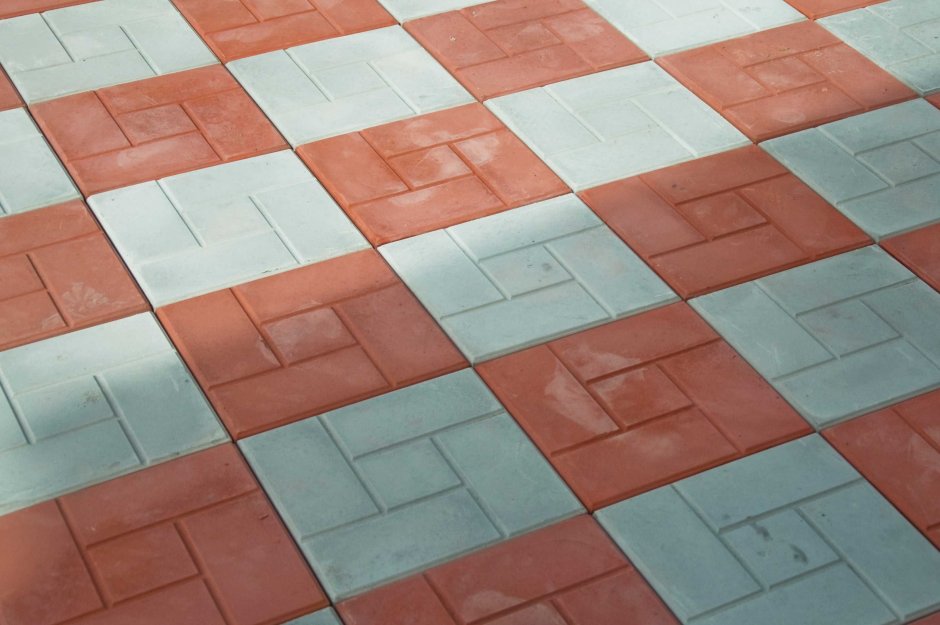 Тротуарную плитку 30*30*4см "Секада" (цветная)