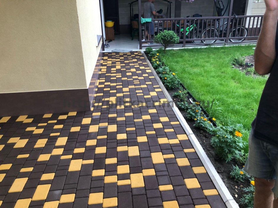 Старый город плитка тротуарная отмостка