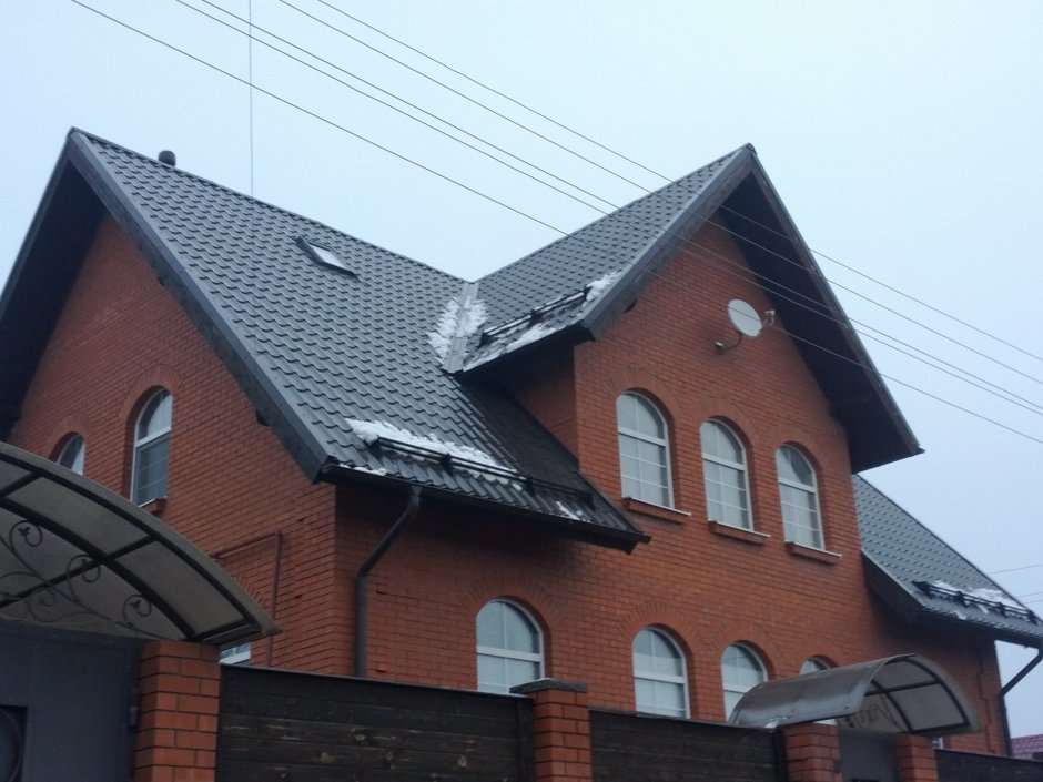 Кирпич RAL 7024