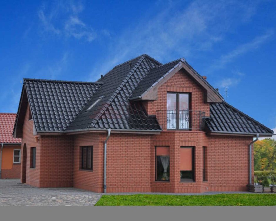 Черепица Робен цвет 8019