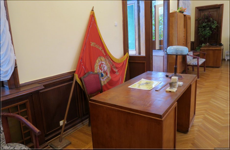 Кровать Сталина на даче в Сочи