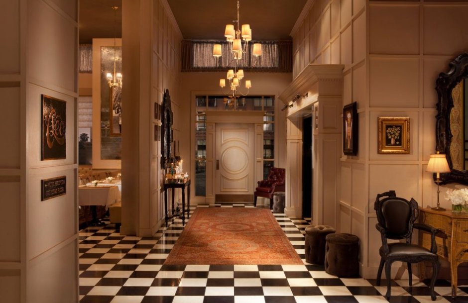 Шахматный пол