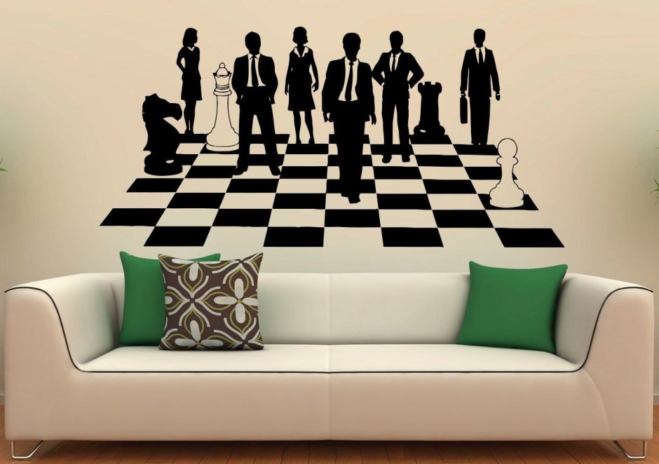 Шахматы в интерьере