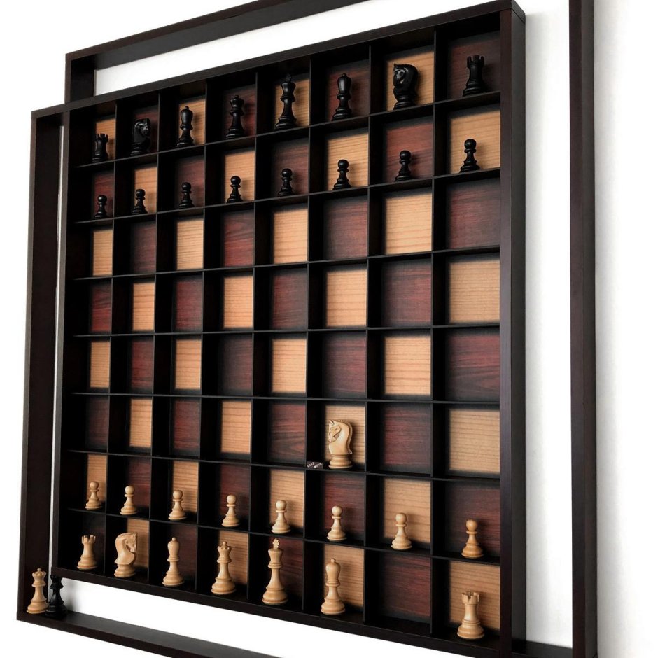 Шахматные фигуры настенные