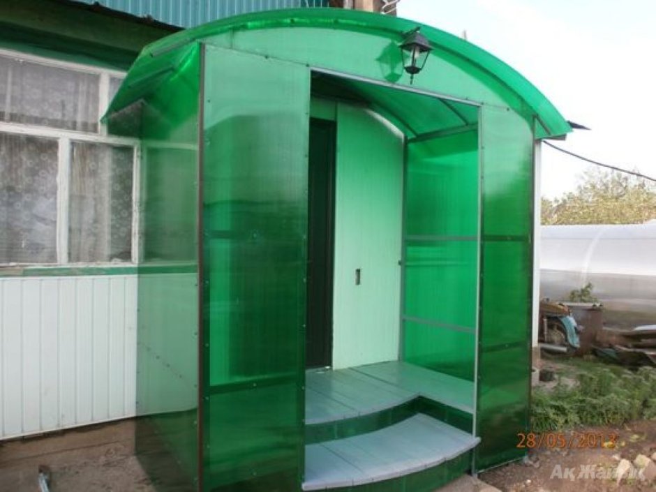 Тамбур из поликарбоната