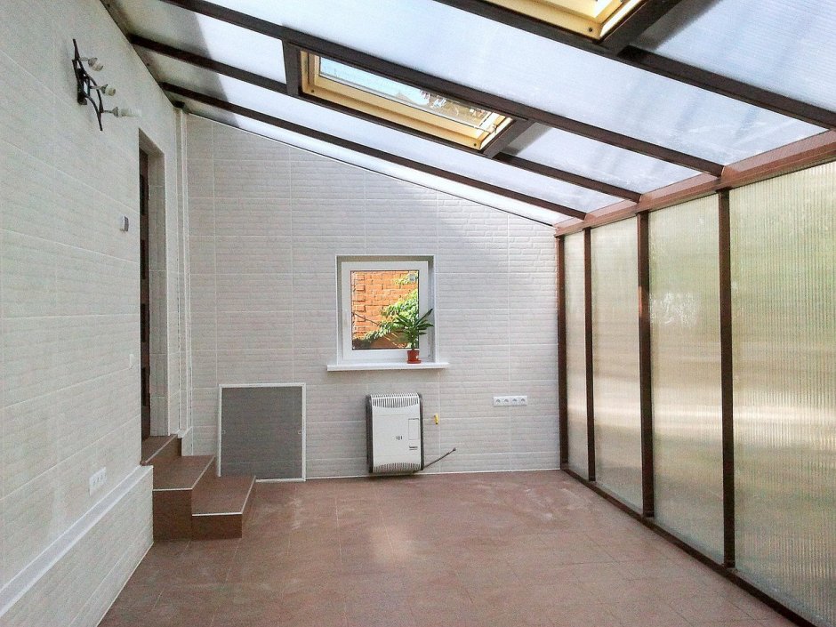 Зимний сад из поликарбоната