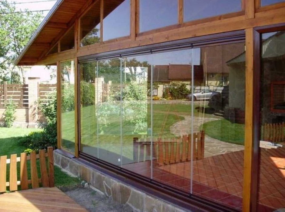 Остекление беседок slidors