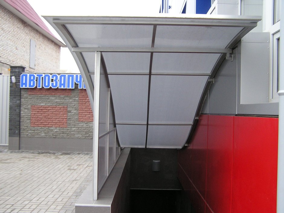 Навес для подвала