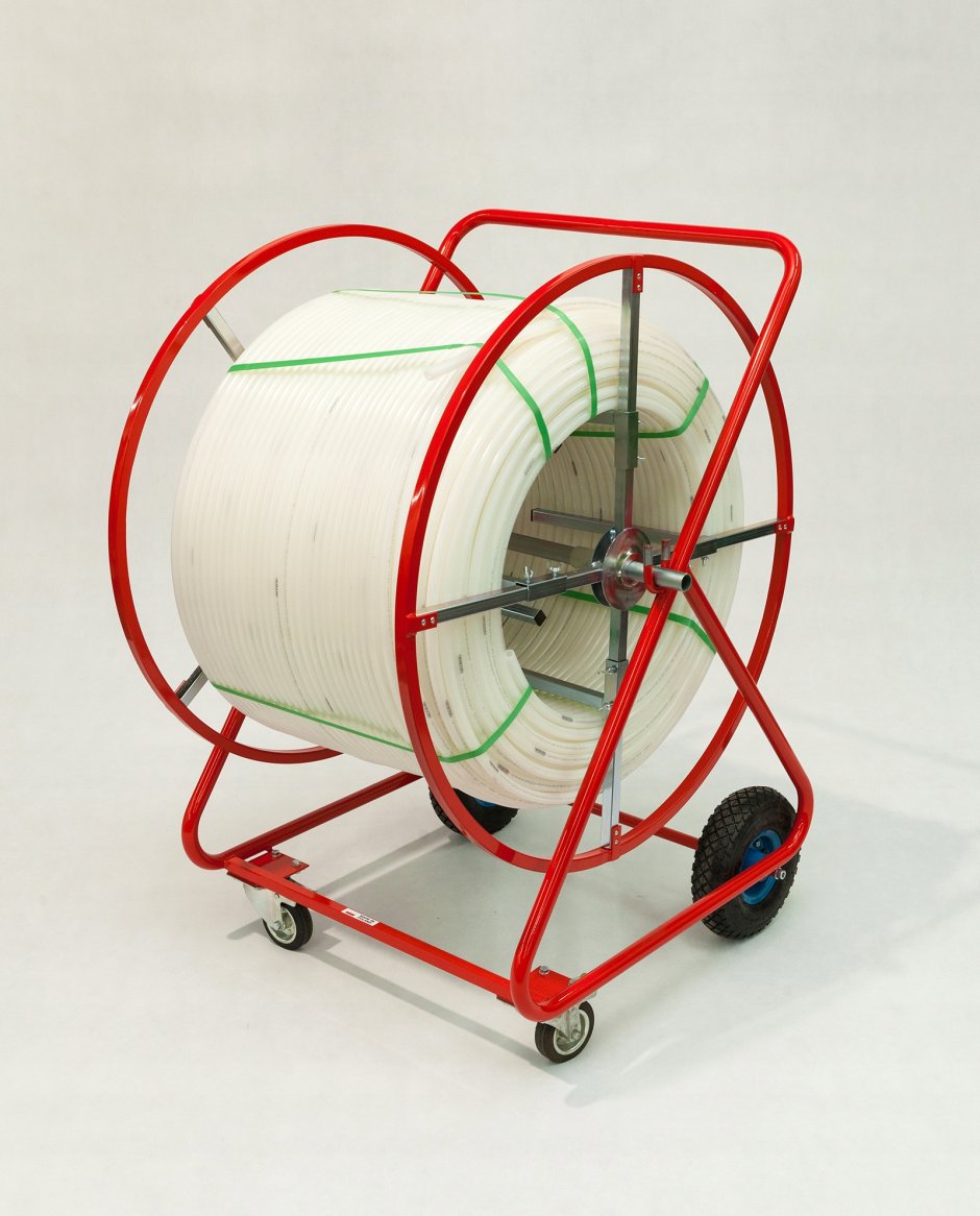 Разматыватель кабеля с барабана