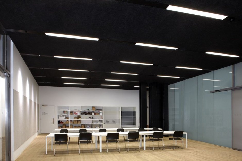 Потолок Армстронг в стиле лофт