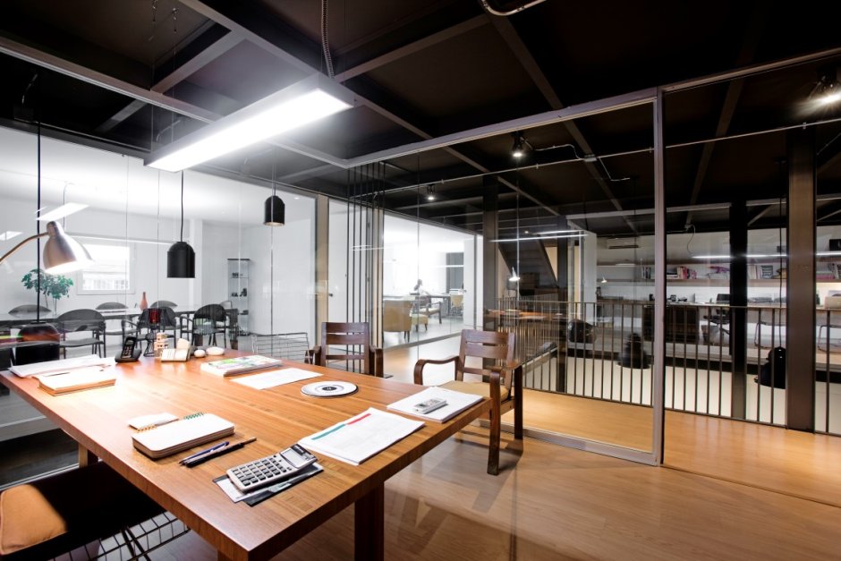 Офис в Индустриальном стиле