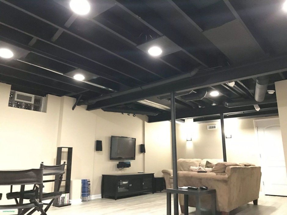 Лофт потолок в гараже