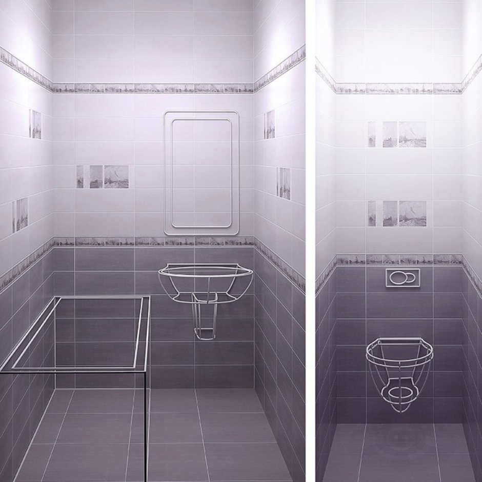 Плитка для ванной комнаты Дора