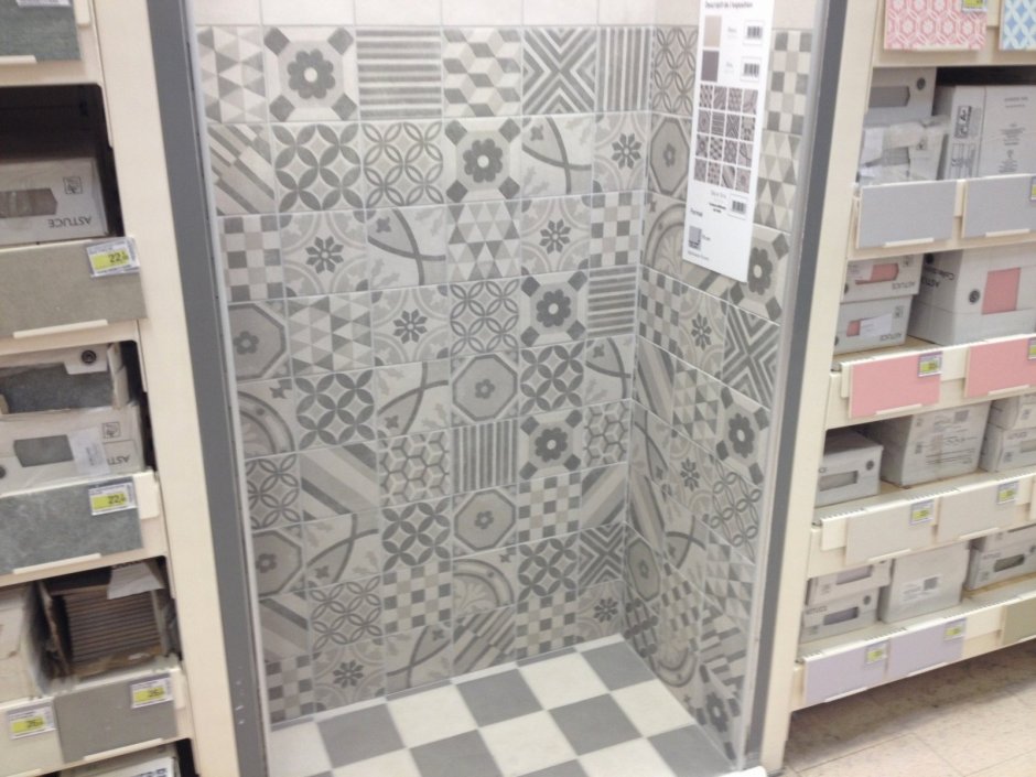 Плитка цементно Леруа Мерлен