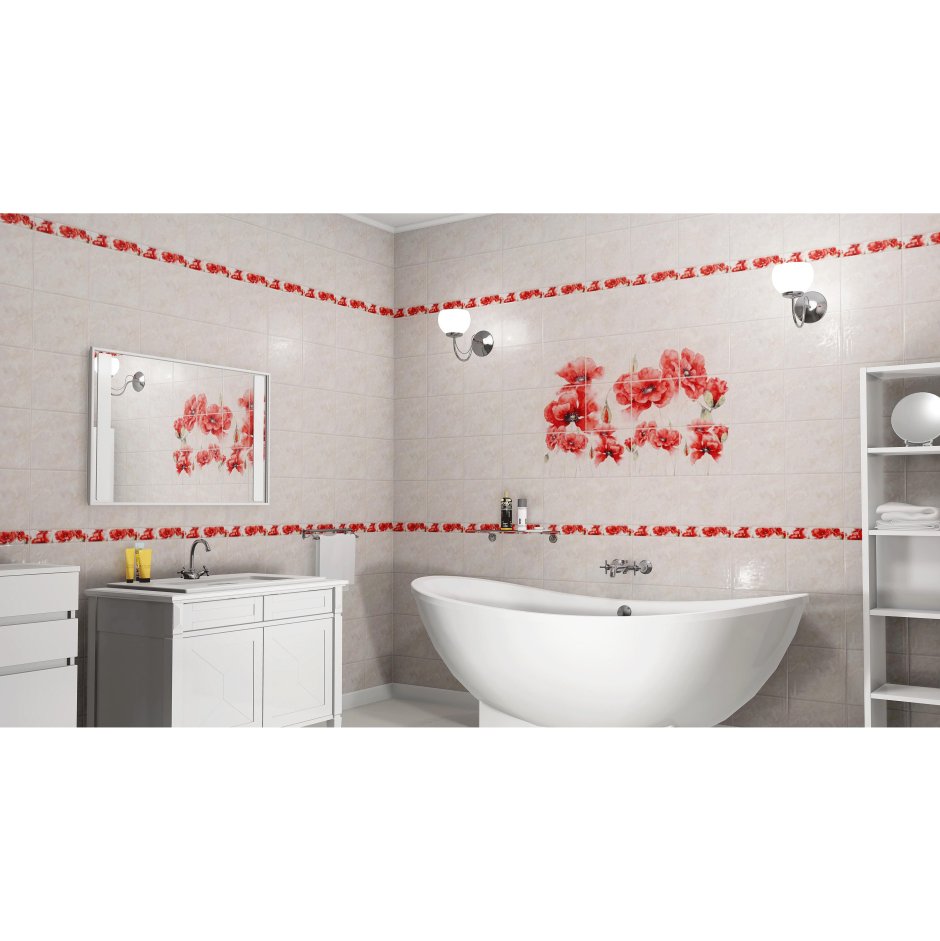 Комплект панелей ПВХ Фиоре дис 8 мм 2700x250 мм 2 7 м 4 шт