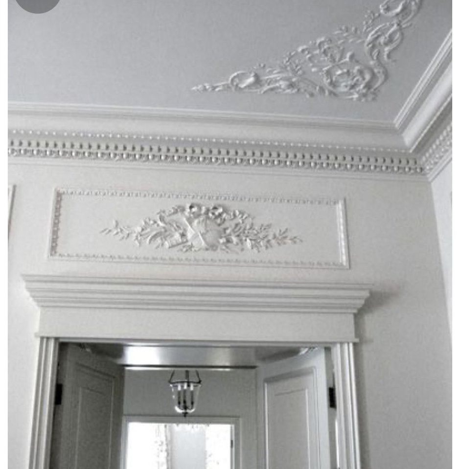 Гипсовые молдинги для стен