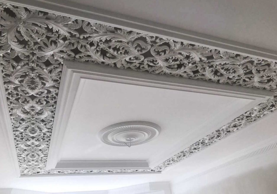 Потолок из гипса