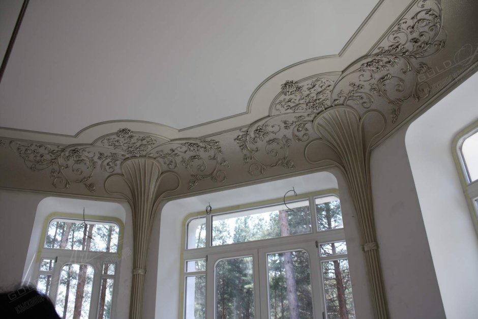 Эркеры лепнина потолки