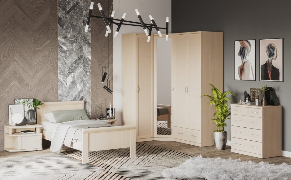 Кровать Магна лазурит