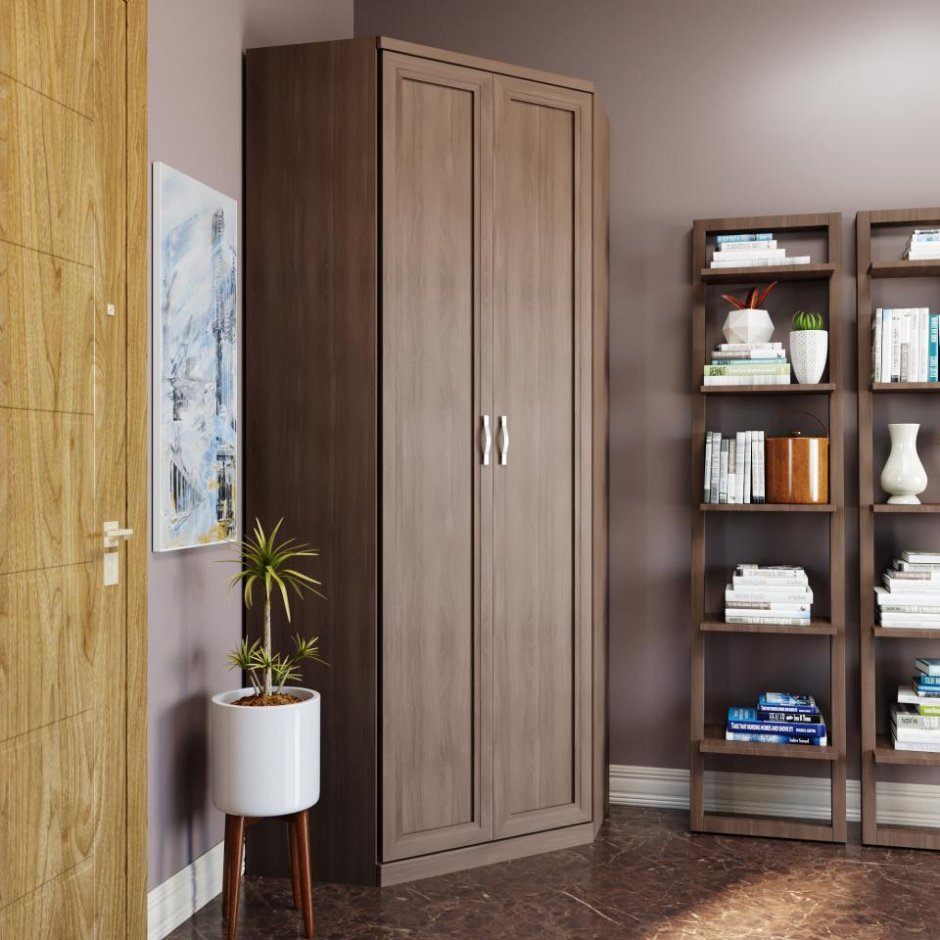 Шкаф угловой Магна лазурит