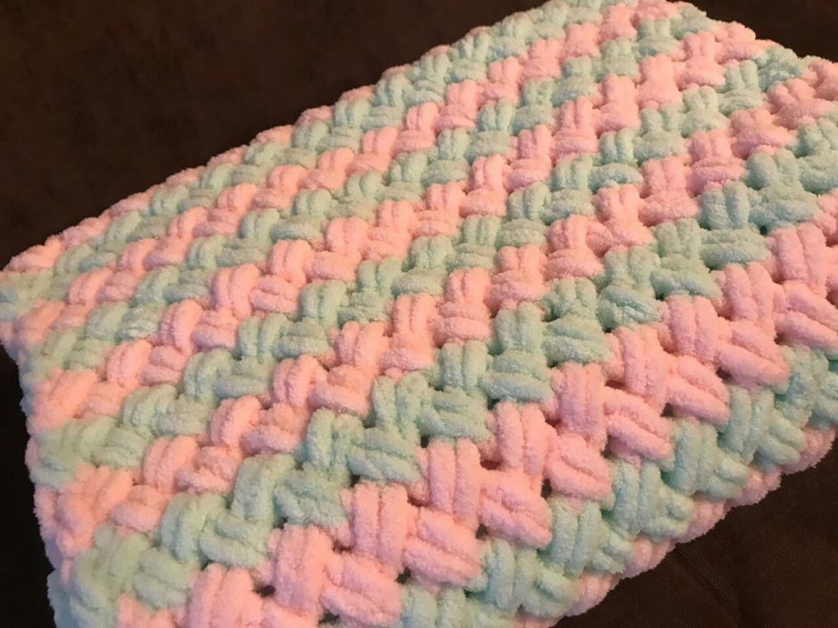 Пряжа Ализе Пуффи плетенка