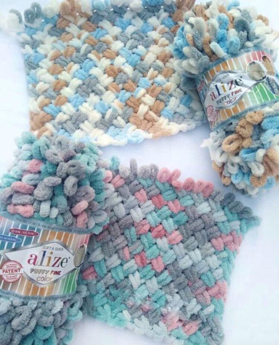 Пряжа Alize puffy Fine Color 6041