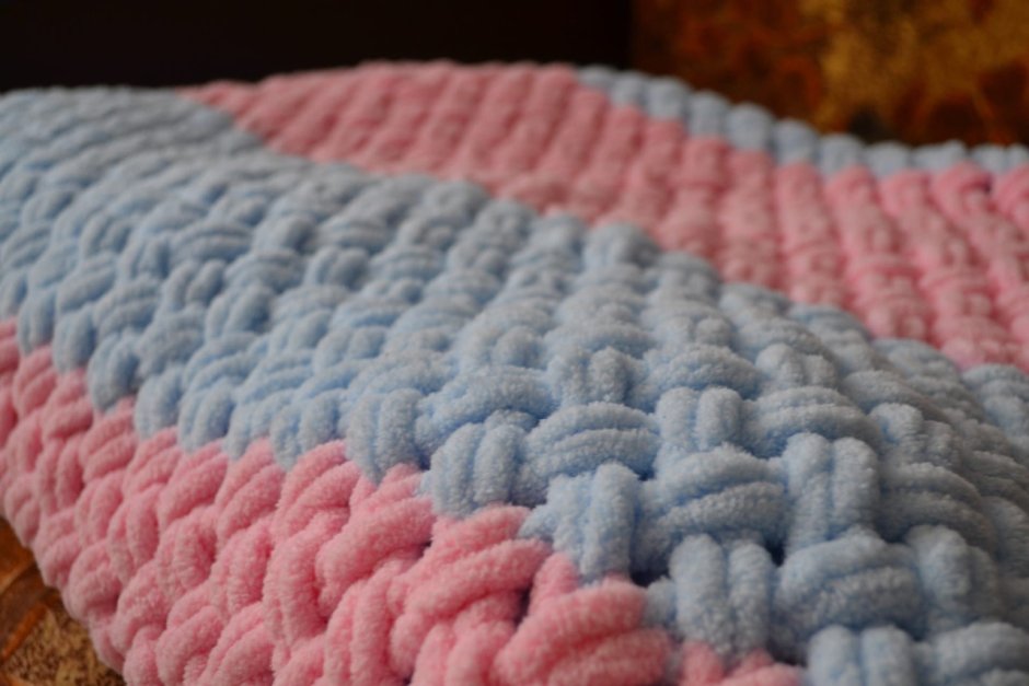 Плед Ализе Пуффи Радуга